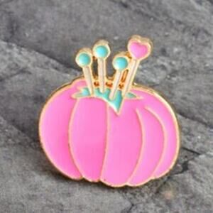 Pin Cushion Sewing Pin Brooch